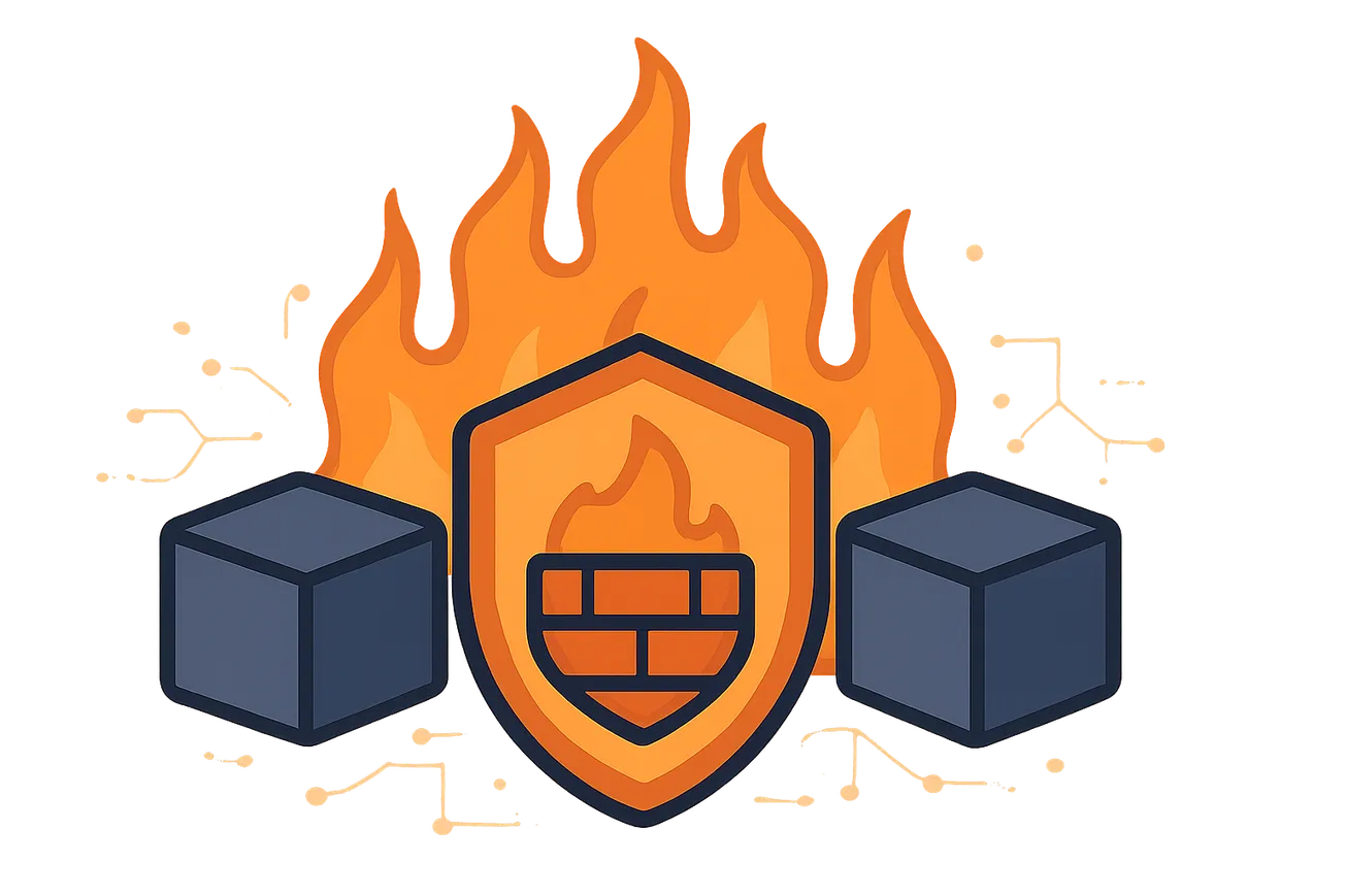 An illustration of a shield with a lock, symbolizing built-in security in the platform